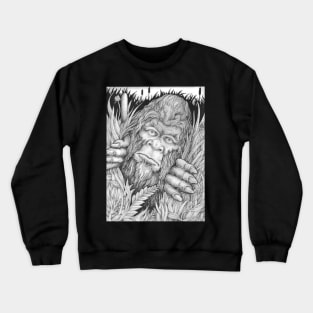 Bigfoot, Sasquatch, cryptid, cryptozoology, big foot Crewneck Sweatshirt